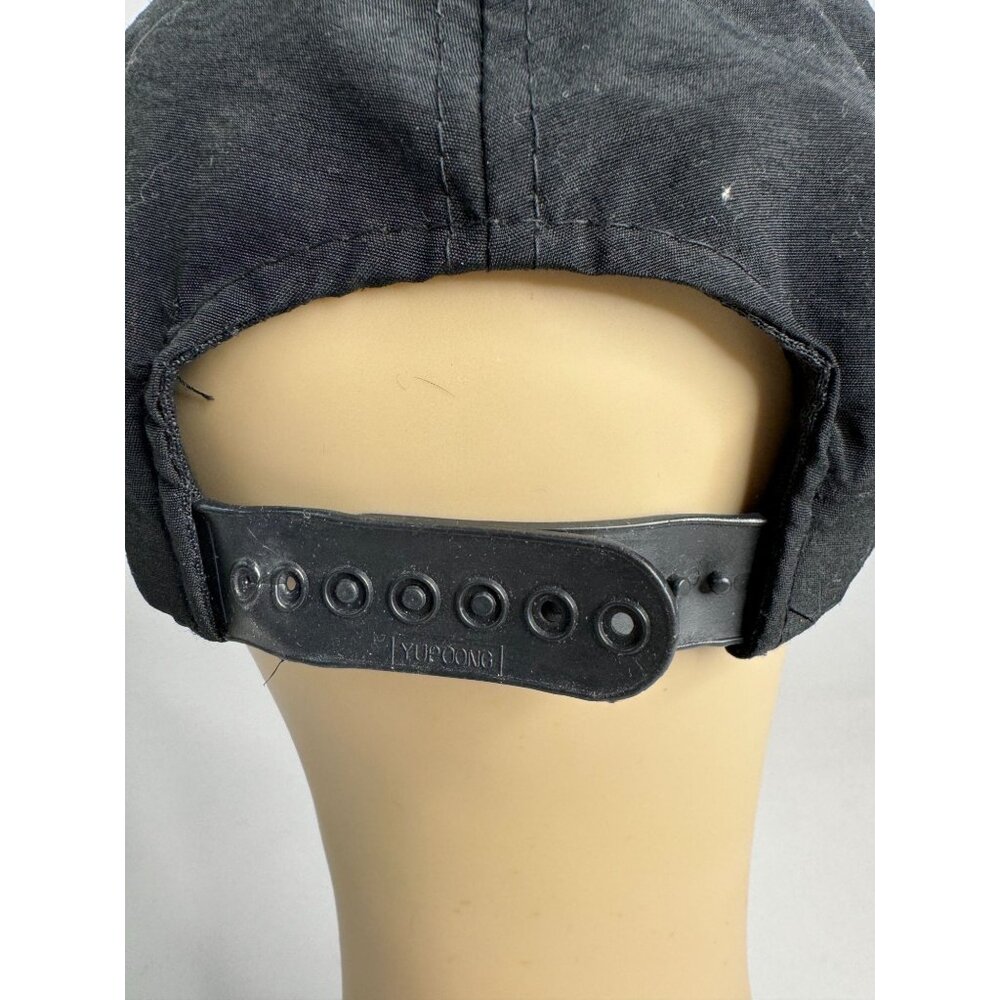 Army Logo Black Nylon Snapback Hat By Yupoong - Picture 6 of 16